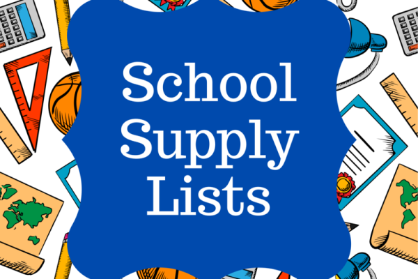 2024-2025 School Supply List
